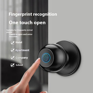 Smart Round Door Lock Ball Lock Household Smart Lock