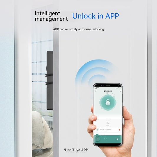 Punch-free Invisible Door Lock Smart Card Swiping